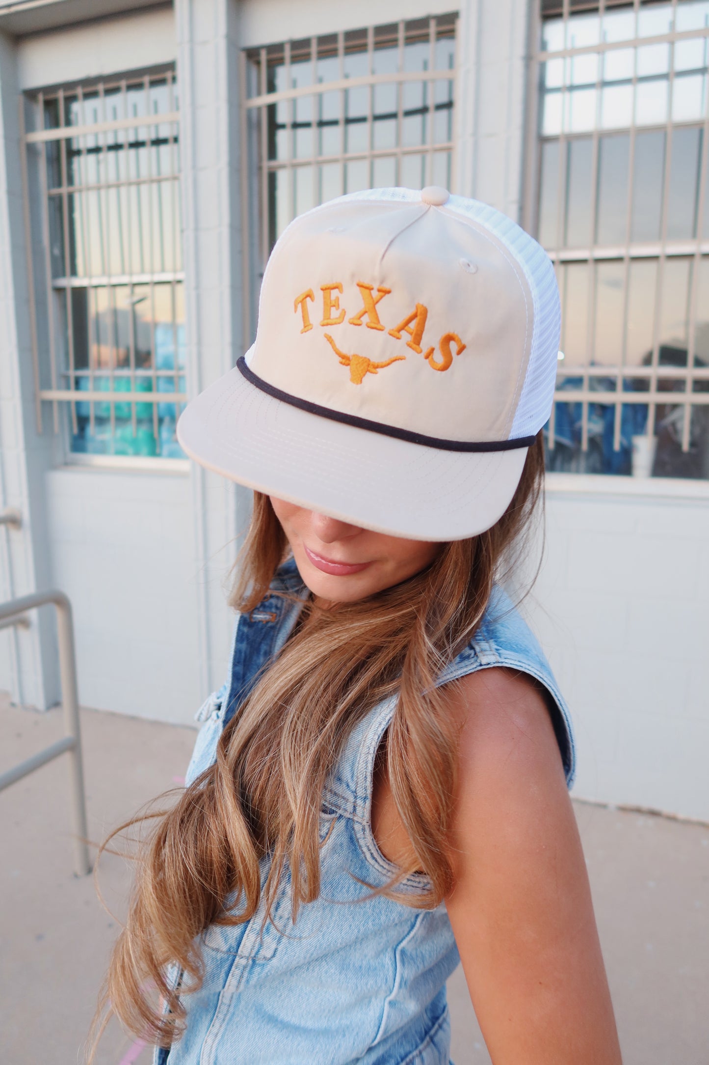 TEXAS HORNS ROPE CAP