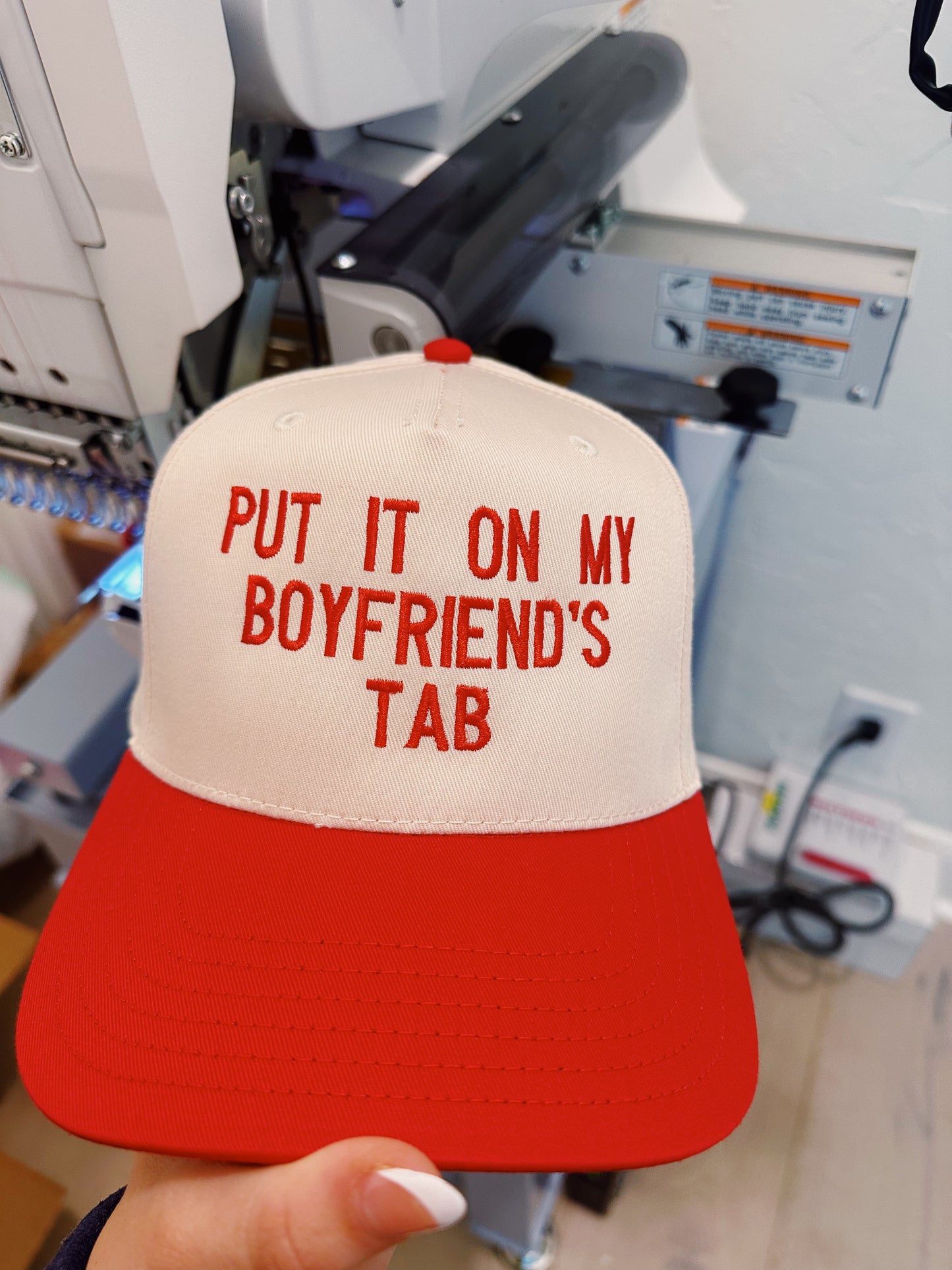PUT IT ON MY BOYFRIENDS TAB
