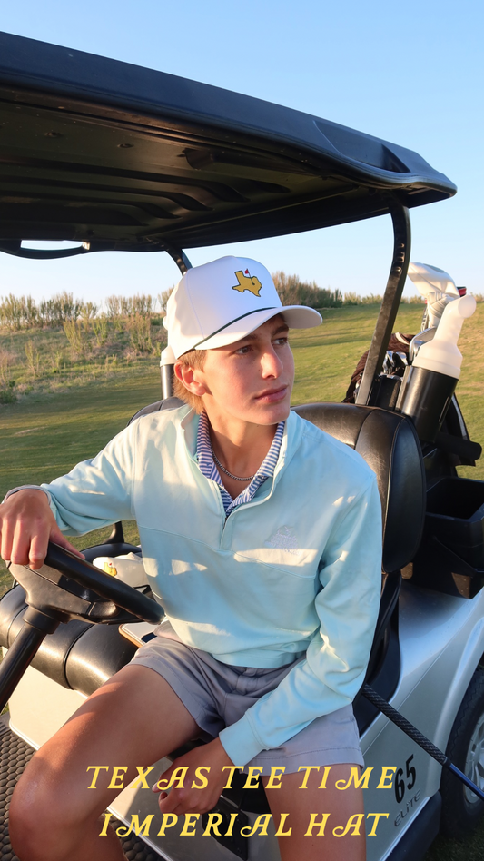 TEXAS TEE TIME IMPERIAL ROPE CAP