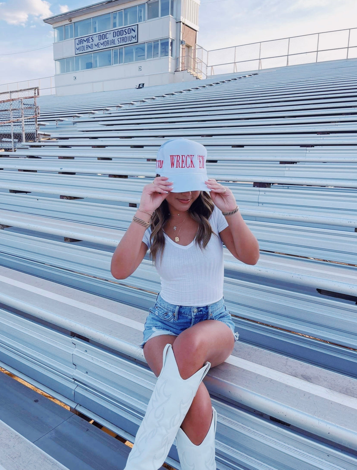 WRECK 'EM TRUCKER HAT