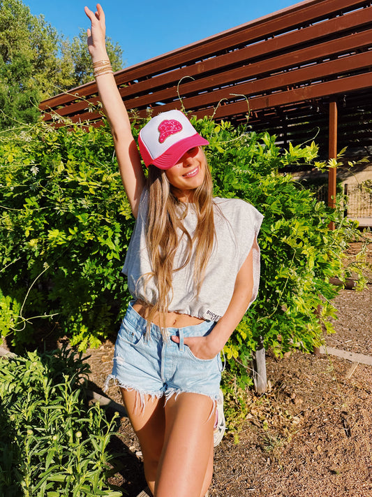 HOT PINK COWBOY HAT