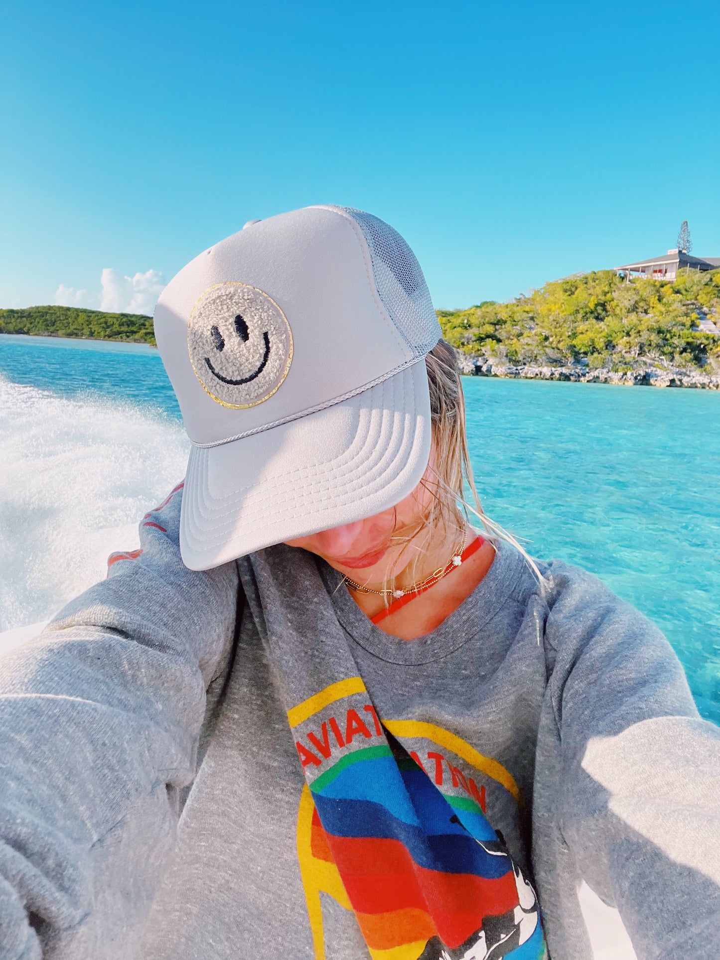 GRAY ON GRAY TRUCKER HAT ☻