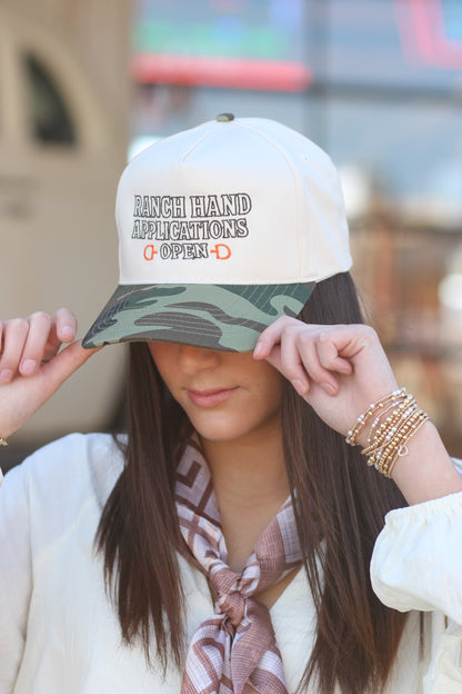 RANCH HAND APPLICATIONS - CAMO CAP