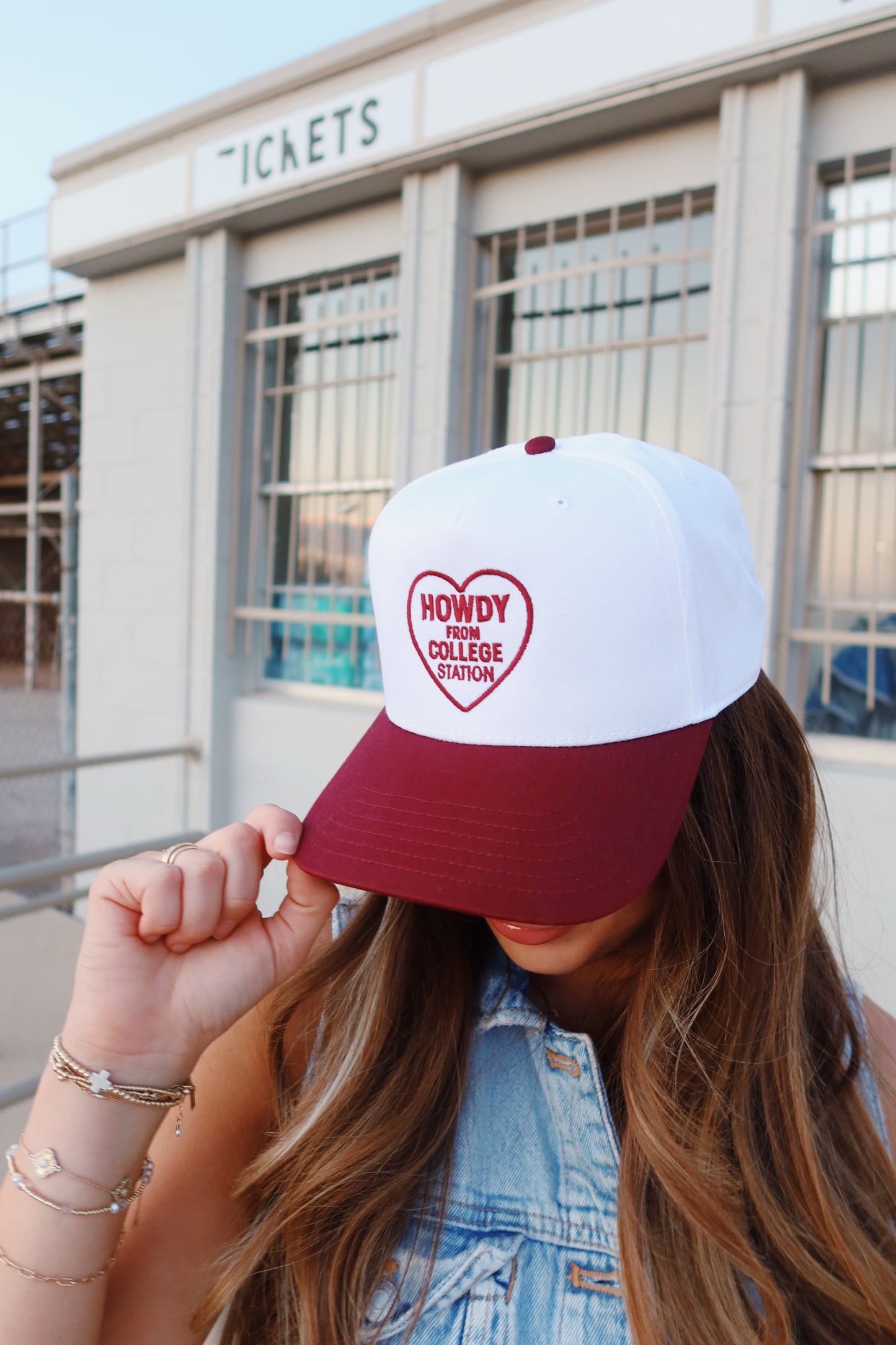 HOWDY FROM COLLEGE STATION STRUCTURED CAP