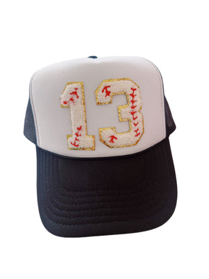 CUSTOM BASEBALL LETTER HAT