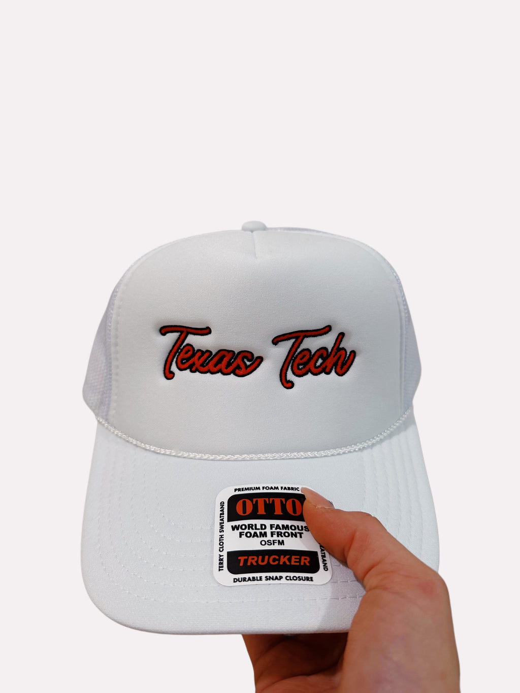 TEXAS TECH TRUCKER HAT