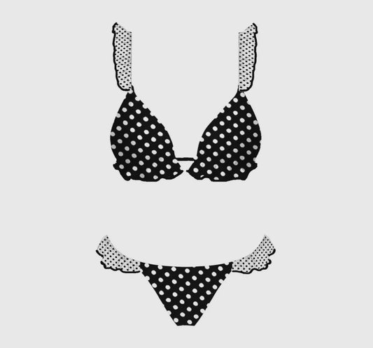 POLKADOT SWIMSUIT