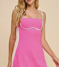 PINK ATHLETIC DRESS￼