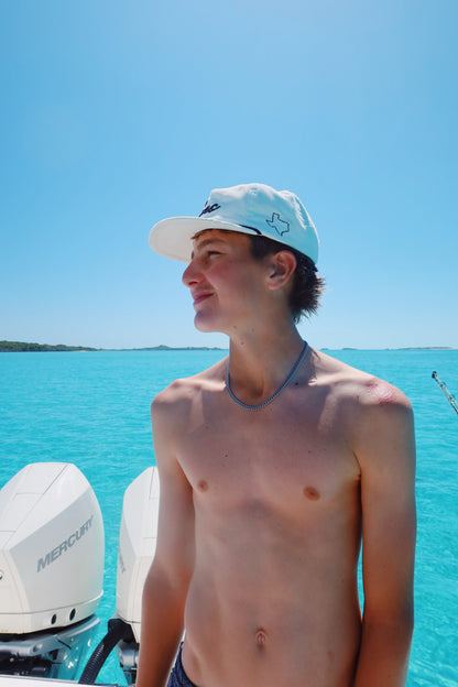 WHITE TEXAS CORDUROY CAP