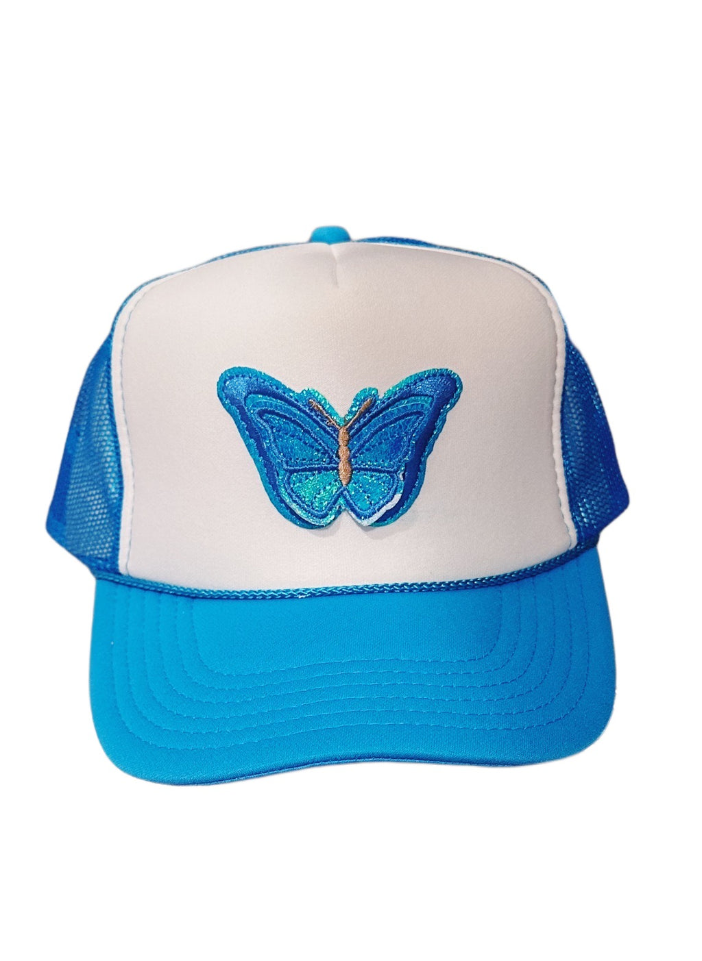 BLUE BUTTERFLY CAP