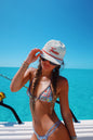 TAN AND RED TEXAS CORDUROY HAT