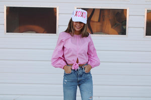 XOXO VALENTINES TRUCKER HAT ☻