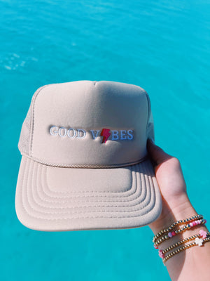 GOOD VIBES TRUCKER HAT ☻