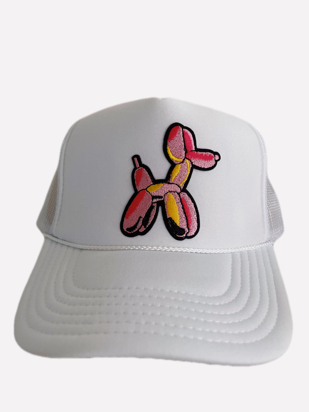 PINK BALLOON PUP  TRUCKER HAT ☻