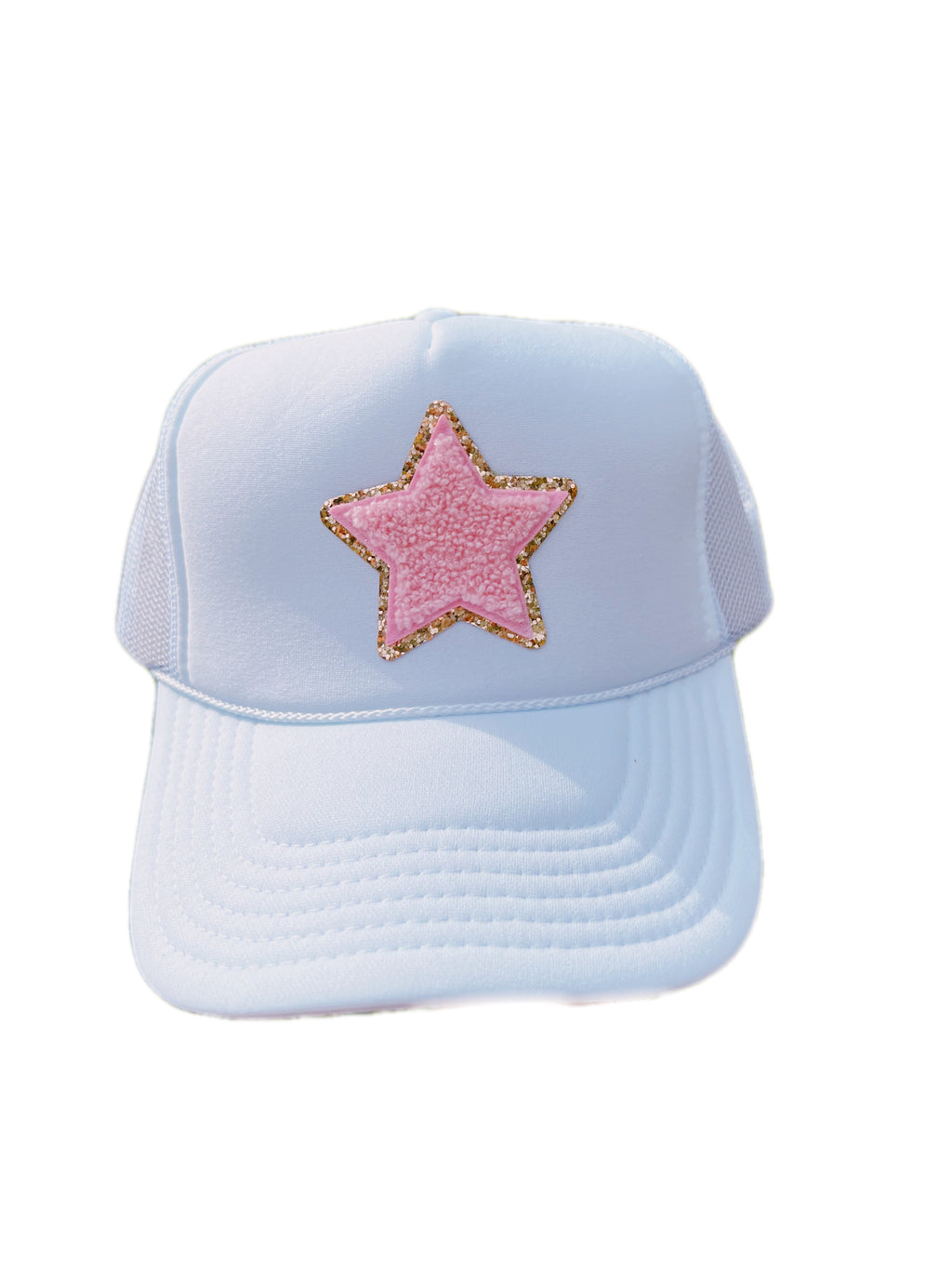 PINK STAR TRUCKER HAT ☻